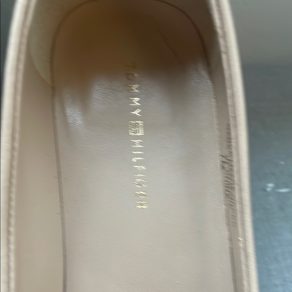 Tommy Hilfinger Beige and Black Pumps Heels Size 7 - Picture 7 of 13